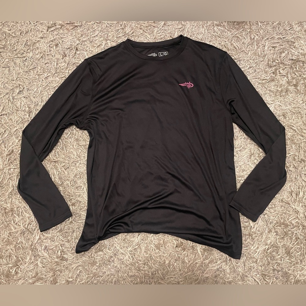 Stylish Black Long Sleeve Tee